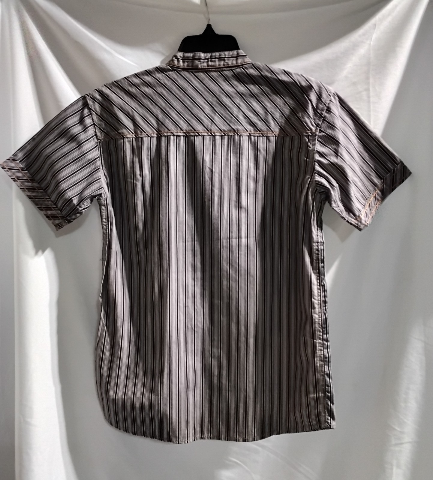 By Design Co. Kurta Brown Striped with Embroidery Boys Size 9 – 10 Medium See…