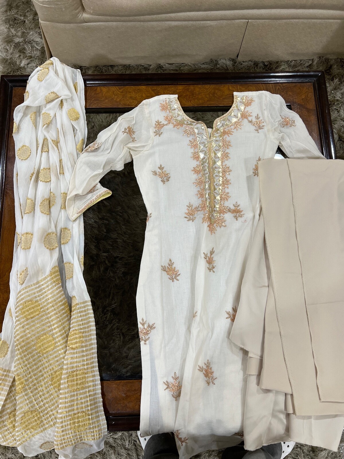 Traditional Women’s Festive Indian Garments (White Variety Pack)