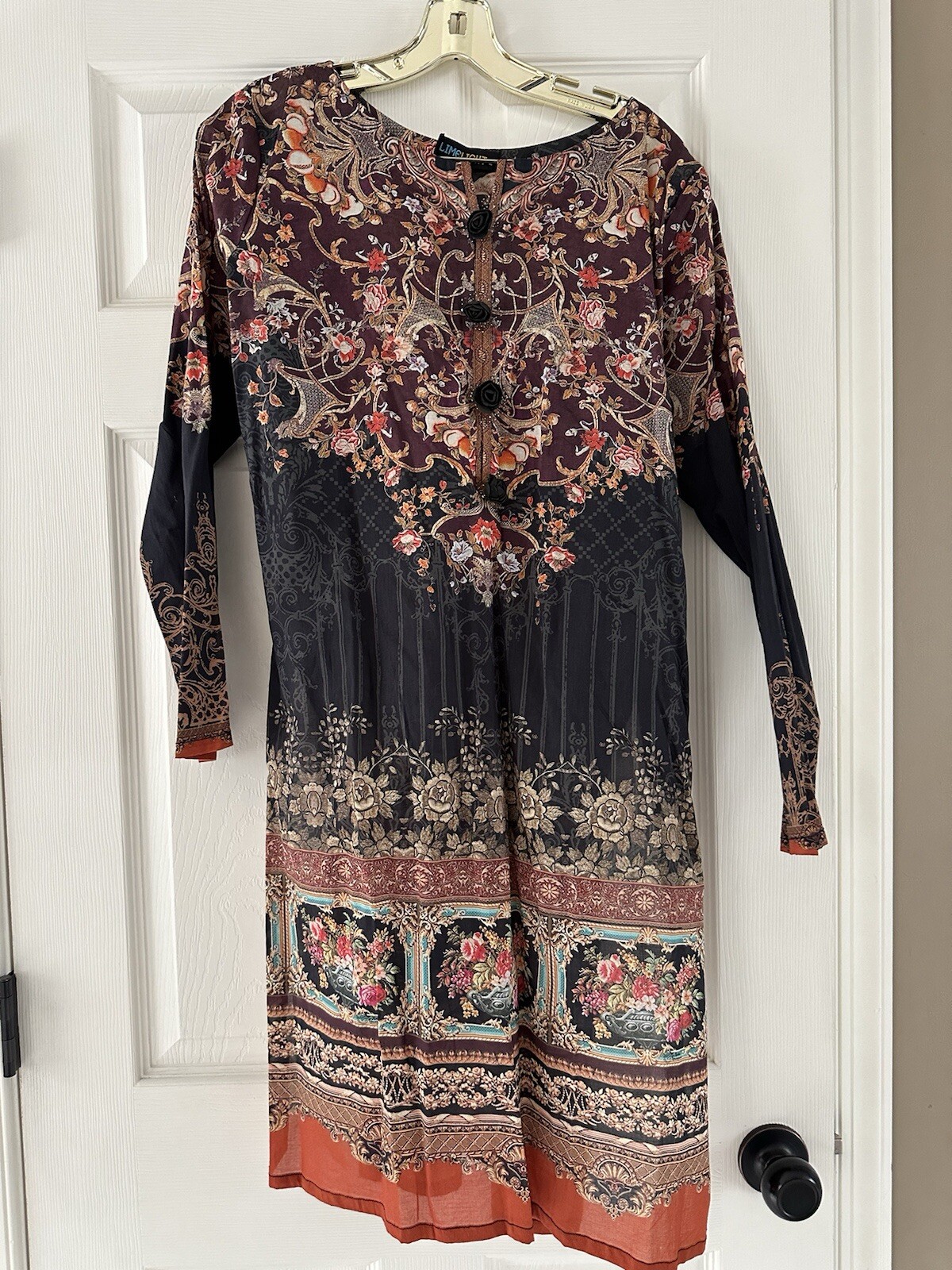LIMELIGHT 1-Peice Lawn Cotton Digital Kurta Kameez (Large)