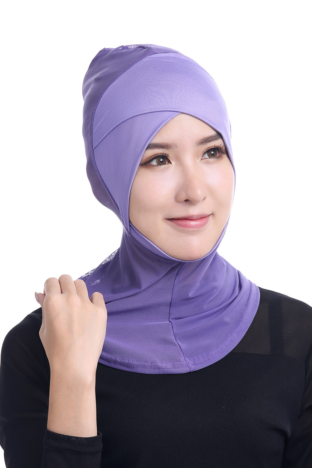 Ramadan Muslim Islamic Women Cross Easy Sport Cap Hijab Headwear Shawl Scarf New