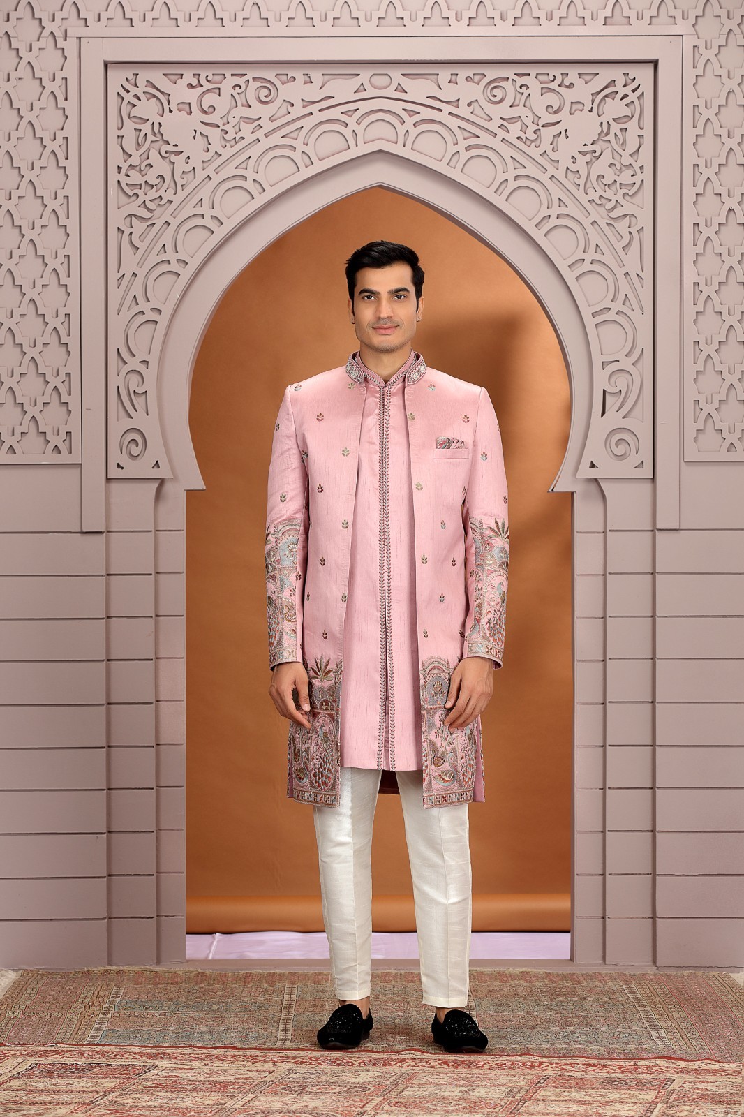 Mens Designer Wedding Bollywood Ethnic Wear Indian Mens Outfit From India