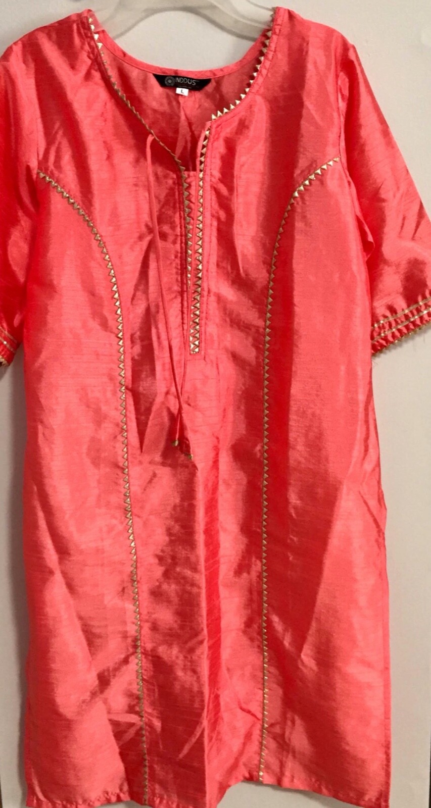 Women Knee length pink Kurti, Ethnic wear