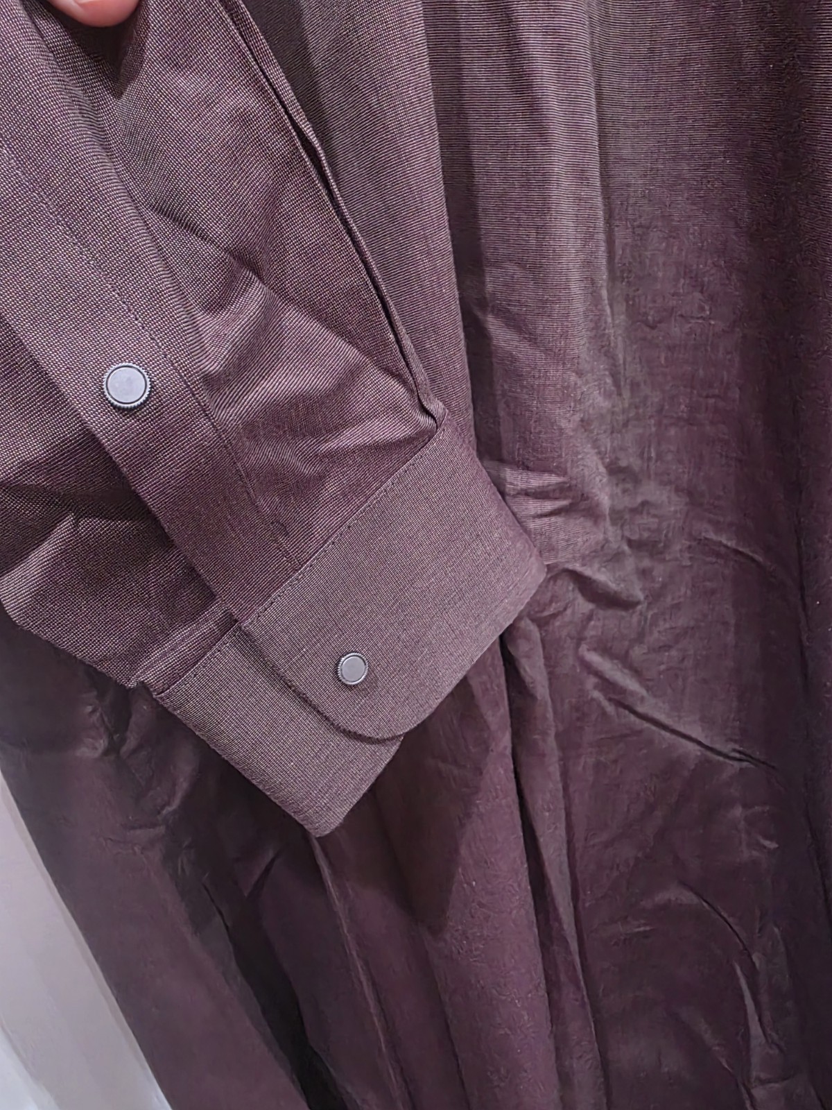 J. Junaid Jamshed Men’s Kameez Shalwar Suit Brown Size S Small Casual