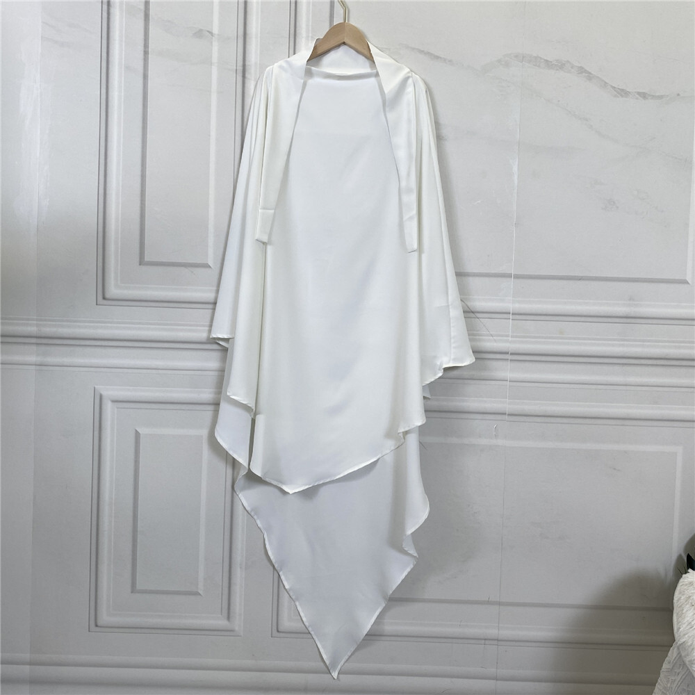 Eid Ramadan Muslim Overhead Abaya Large Hijab Khimar Scarf Islamic Jilbab Niqab