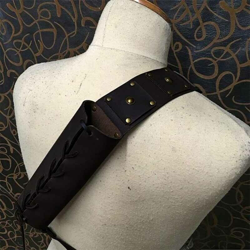 Medieval Men Sword Shoulder Back Sheath Scabbard Holder Warrior One shoulder HOT