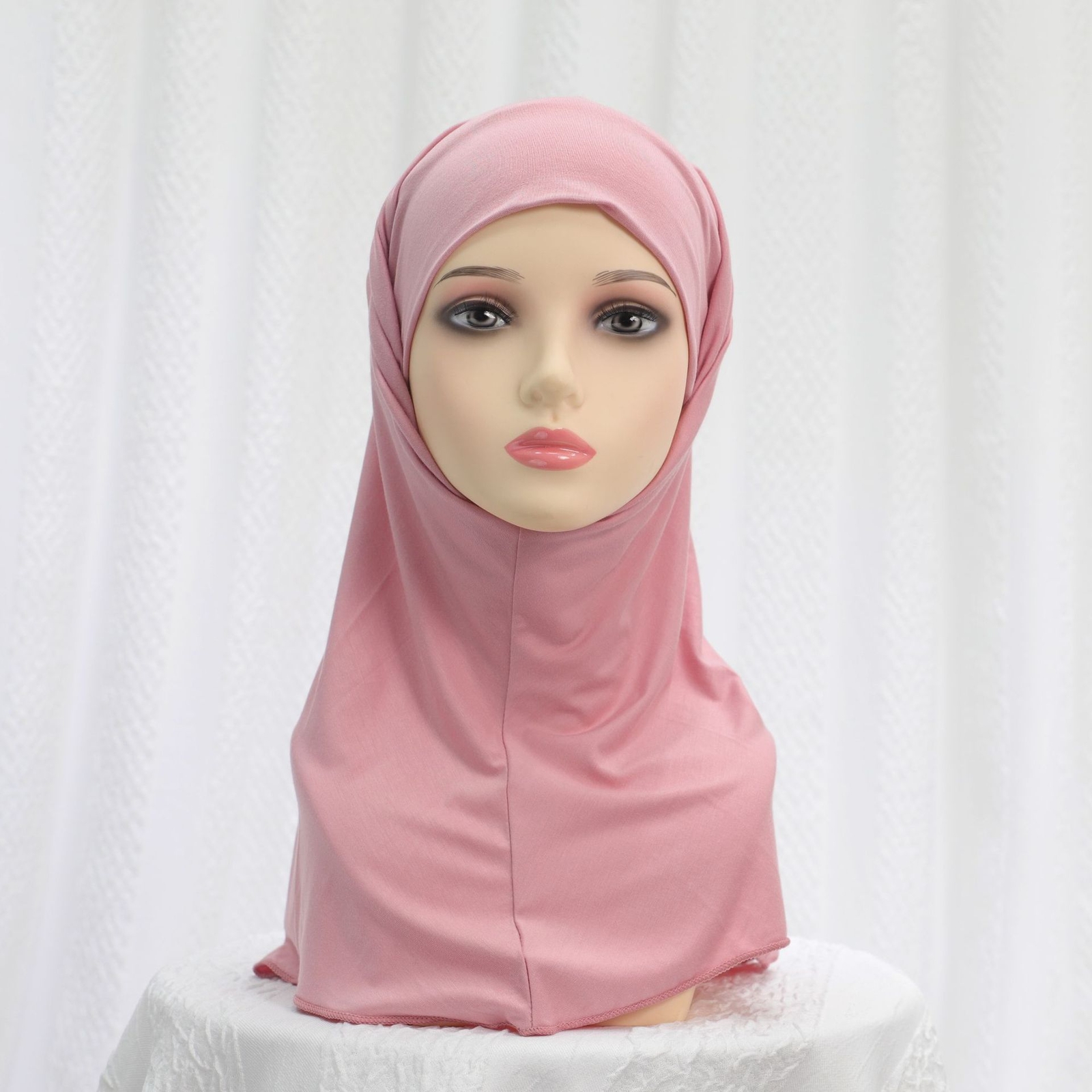 Modal Cotton Cap Instant Scarf Hijab Muslim Beanie Directly Wear Turban Shawls