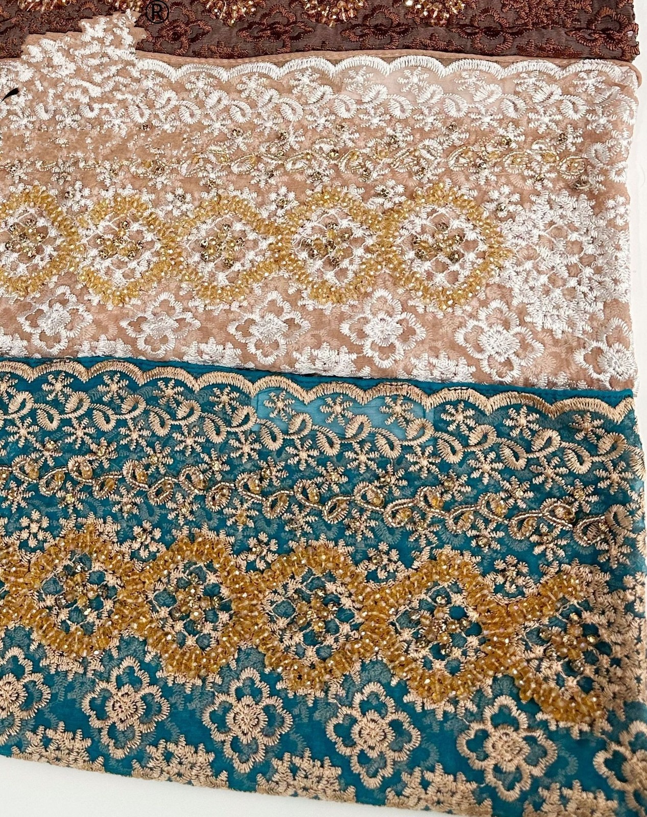 New Silk Hijabs Women Malaysia Wrap Cap Muslim Print Bead Scarf Hair Cover Shawl