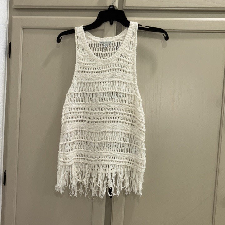 American Eagle Women’s Knit Sweater Small Ivory