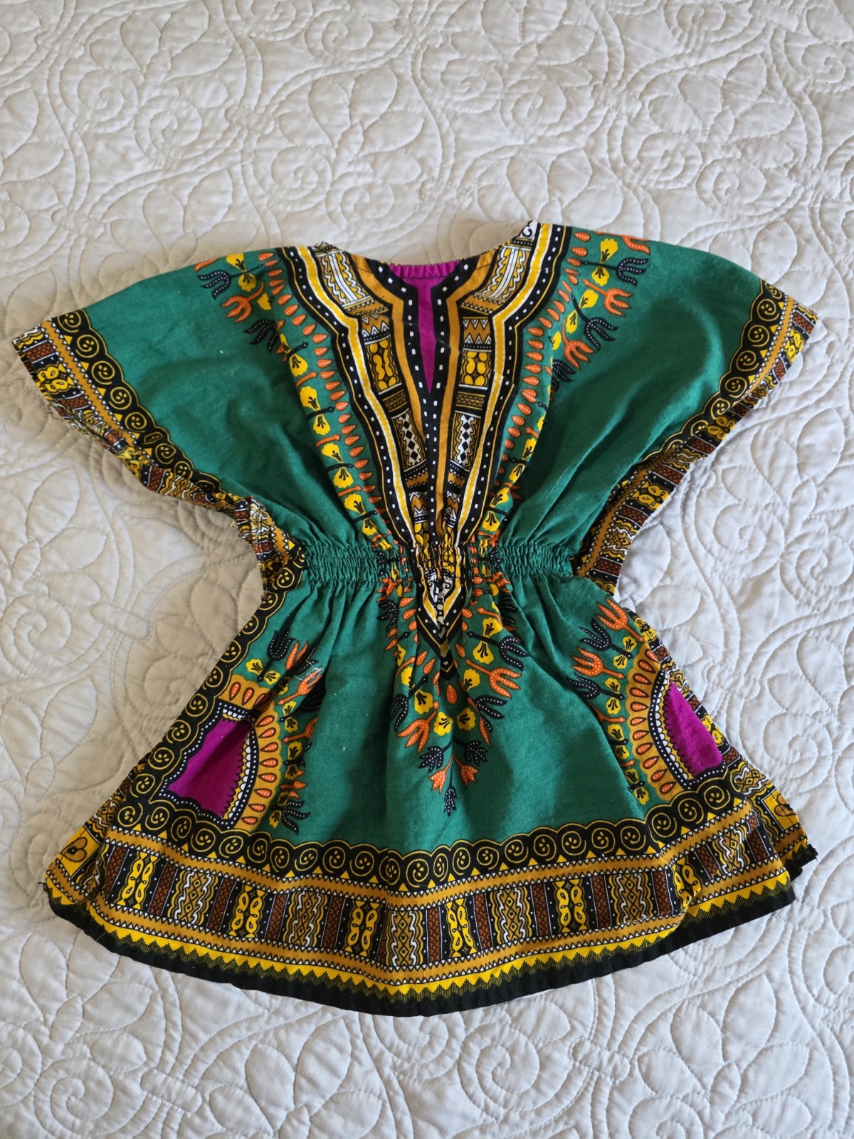 African Dashiki Top Dress Baby Child Size M