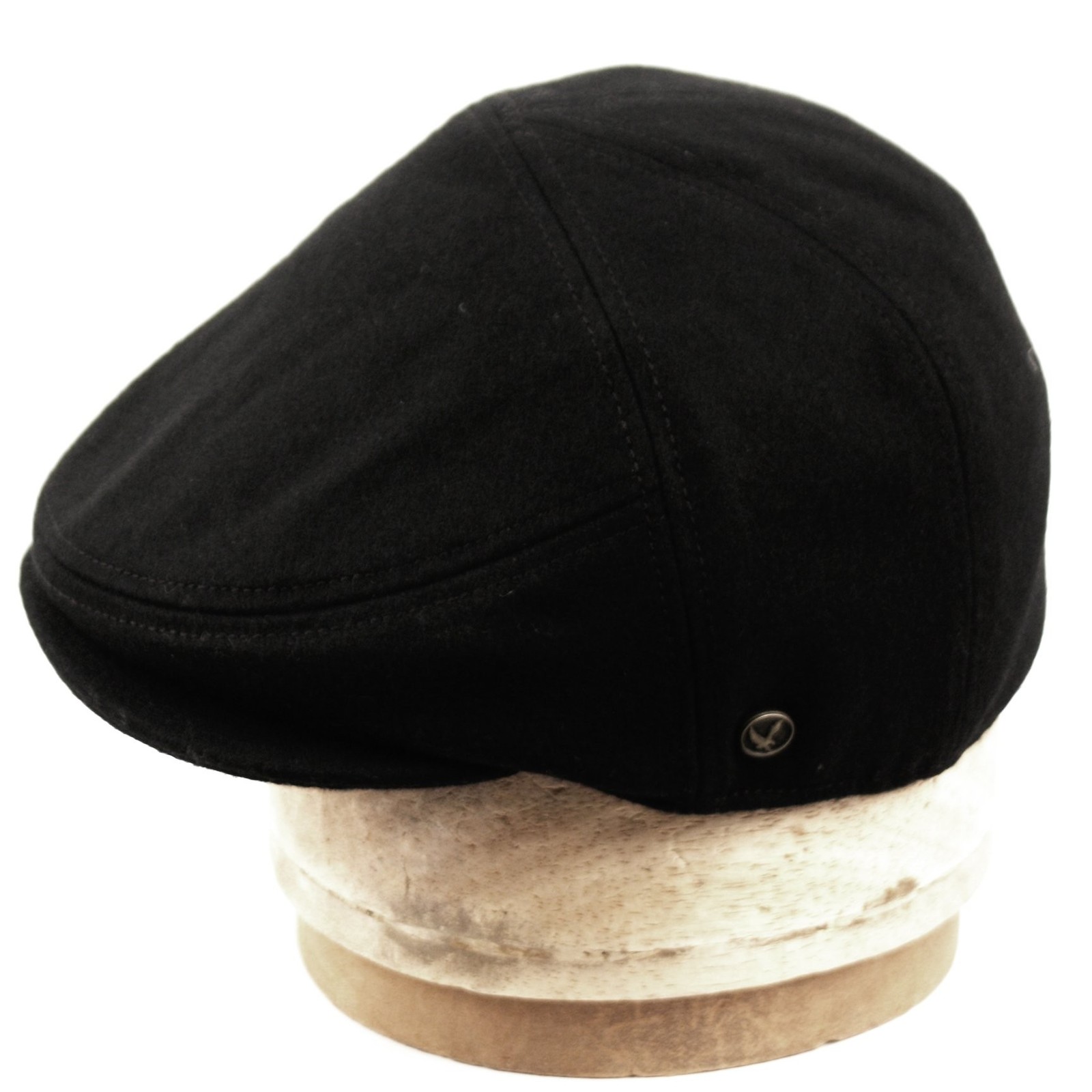 EPOCH Wool Blend Herringbone Winter Ivy Cabbie Hat w/Fleece Earflaps – Dri