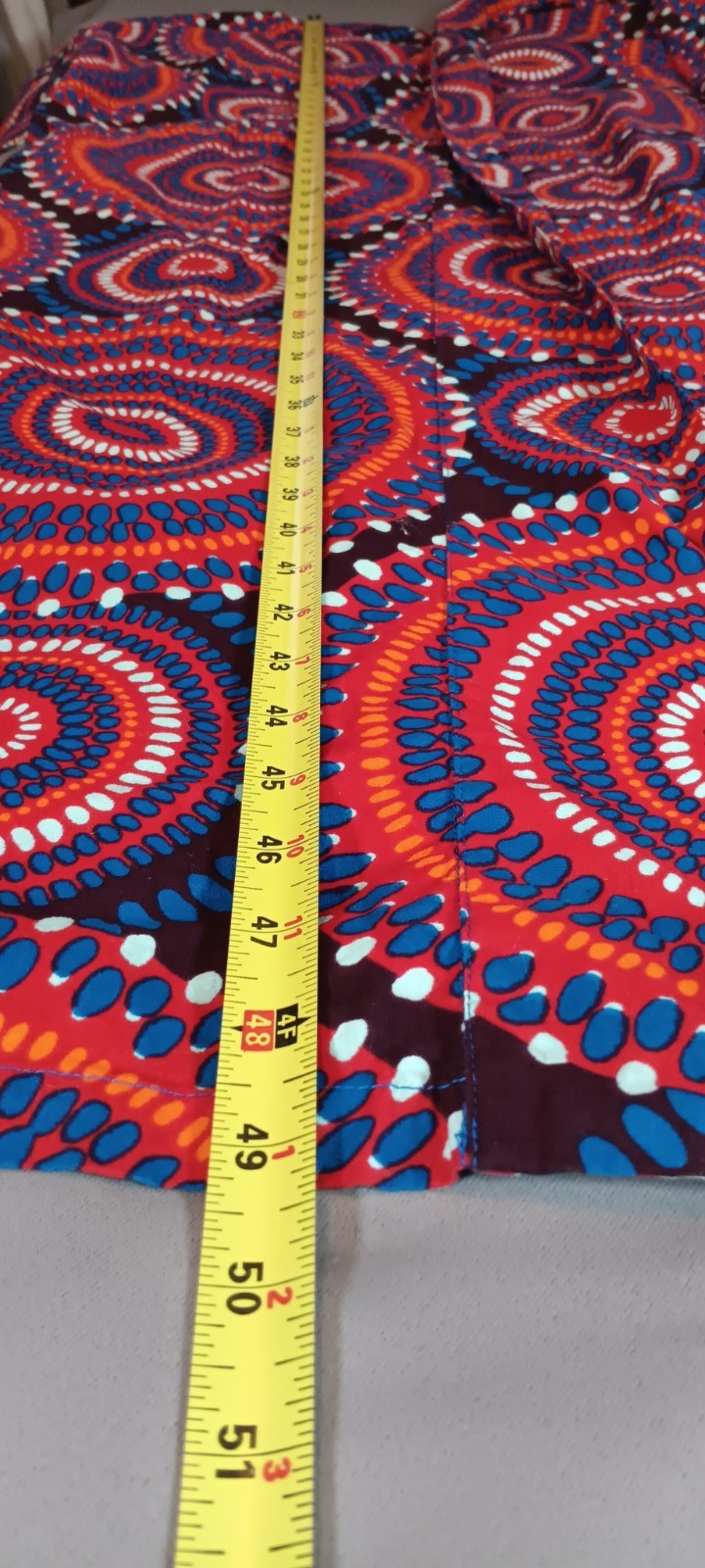 D’IYANU african ondina kimono robe duster bold colorful L XL maxi kaftan wrap