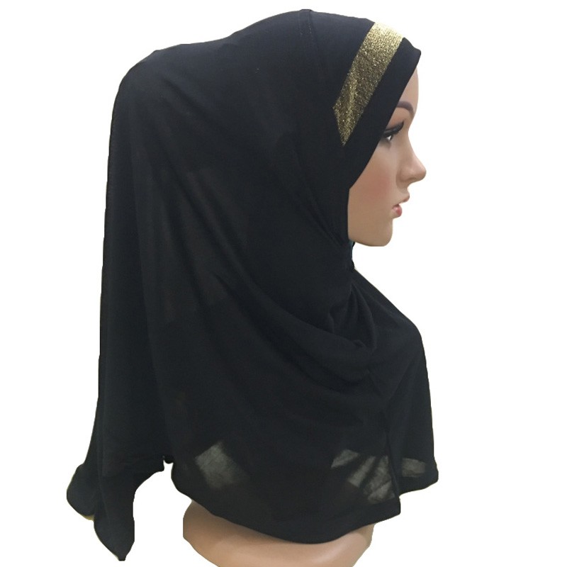 One Piece Hijab Headscarf Women Muslim Head Wrap Cover Shawls Scarf Islamic Arab