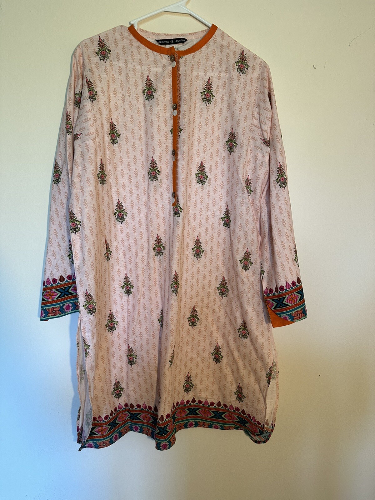 Printed Loose Cut Kurta