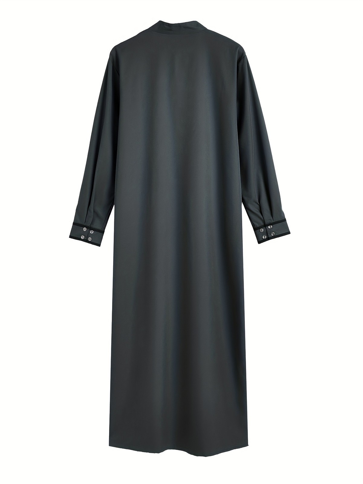 Mens Thobe Jubba Saudi Islamic Arab Eid Kaftan Robe Muslim Clothing Maxi Dress