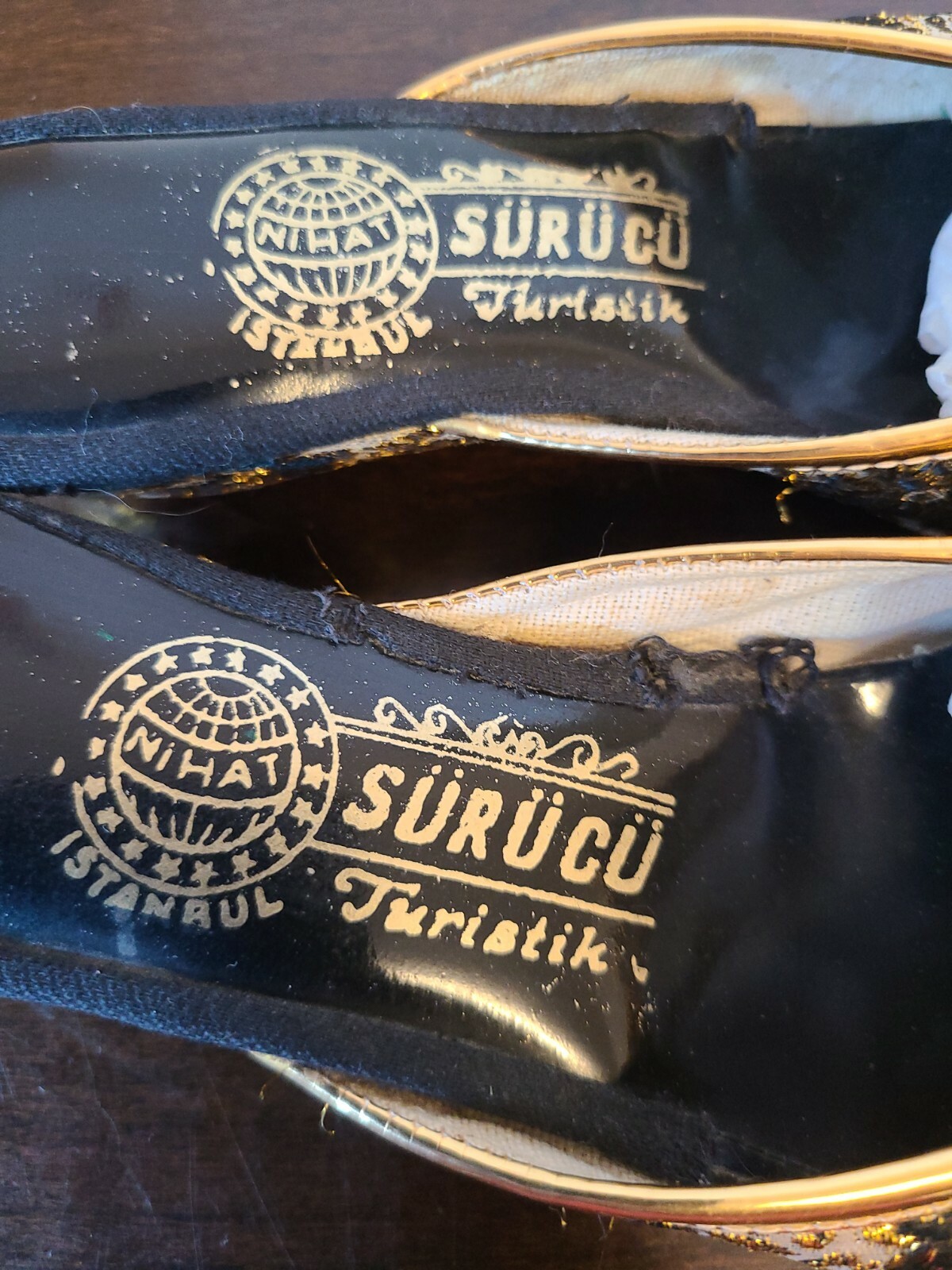 Traditional Turkey Hand Made Slipper Shoes Size 8