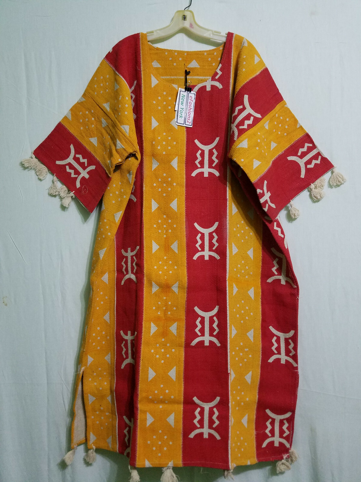 Women Clothing African Traditional Mud Cloth Dress Free Size 58″ around