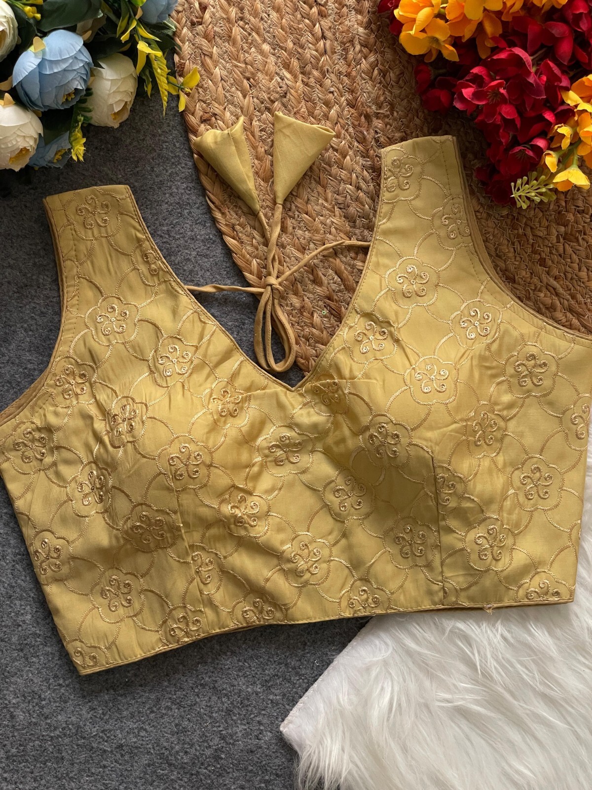 Indian Readymade Saree Blouse New Designer Sari Blouse Stitched Blouse Choli