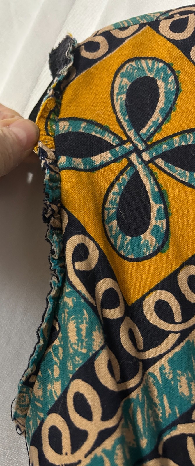 African Experience Summer Mini Dress Size 14 (D4)