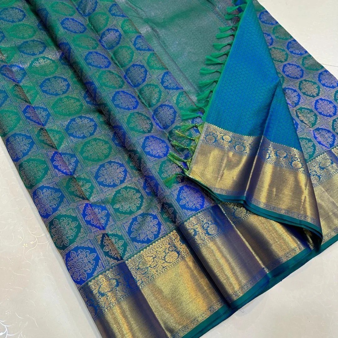 Party Sari Indian Designer Bollywood Wedding Silk Banarasi Festive Ethnic Saree