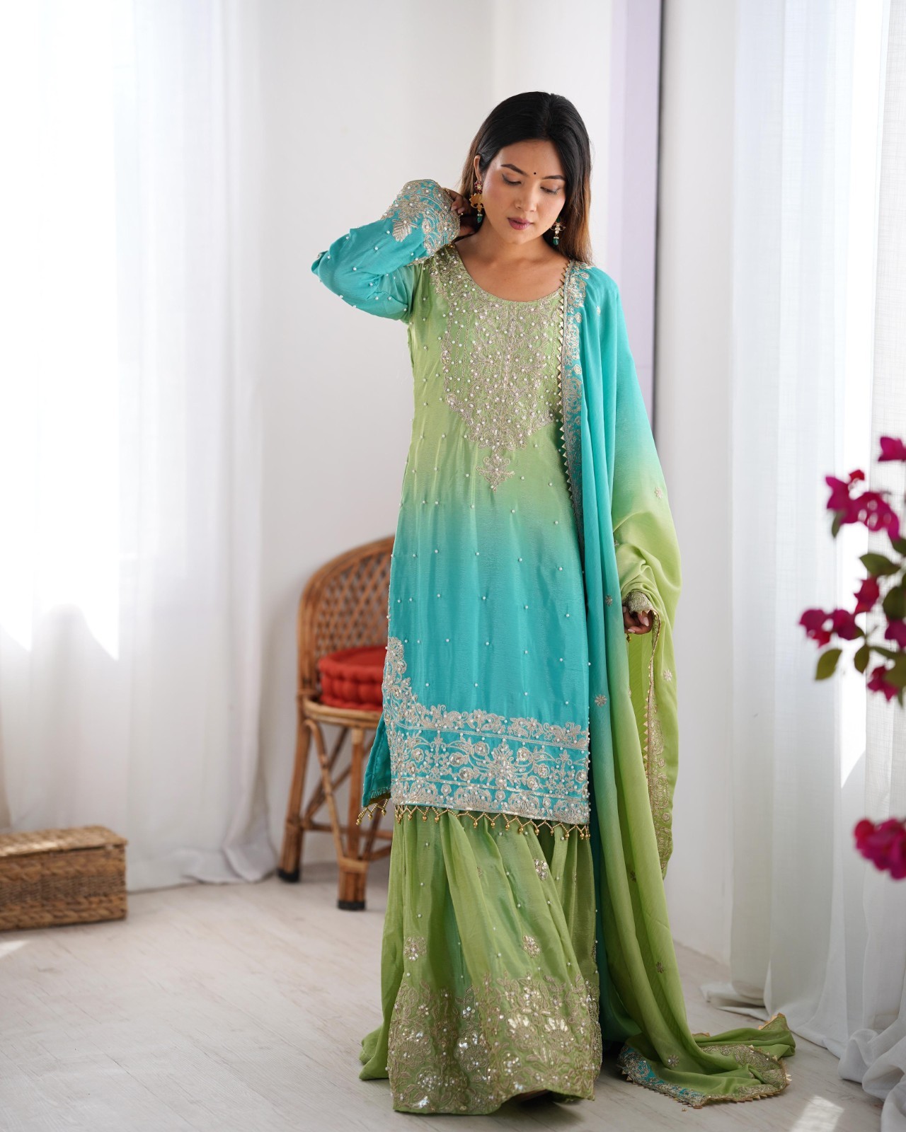 READYMADE SHARARA PLAZZO SALWAR KAMEEZ SUITS ANARKALI INDIAN KURTI WEDDING EID
