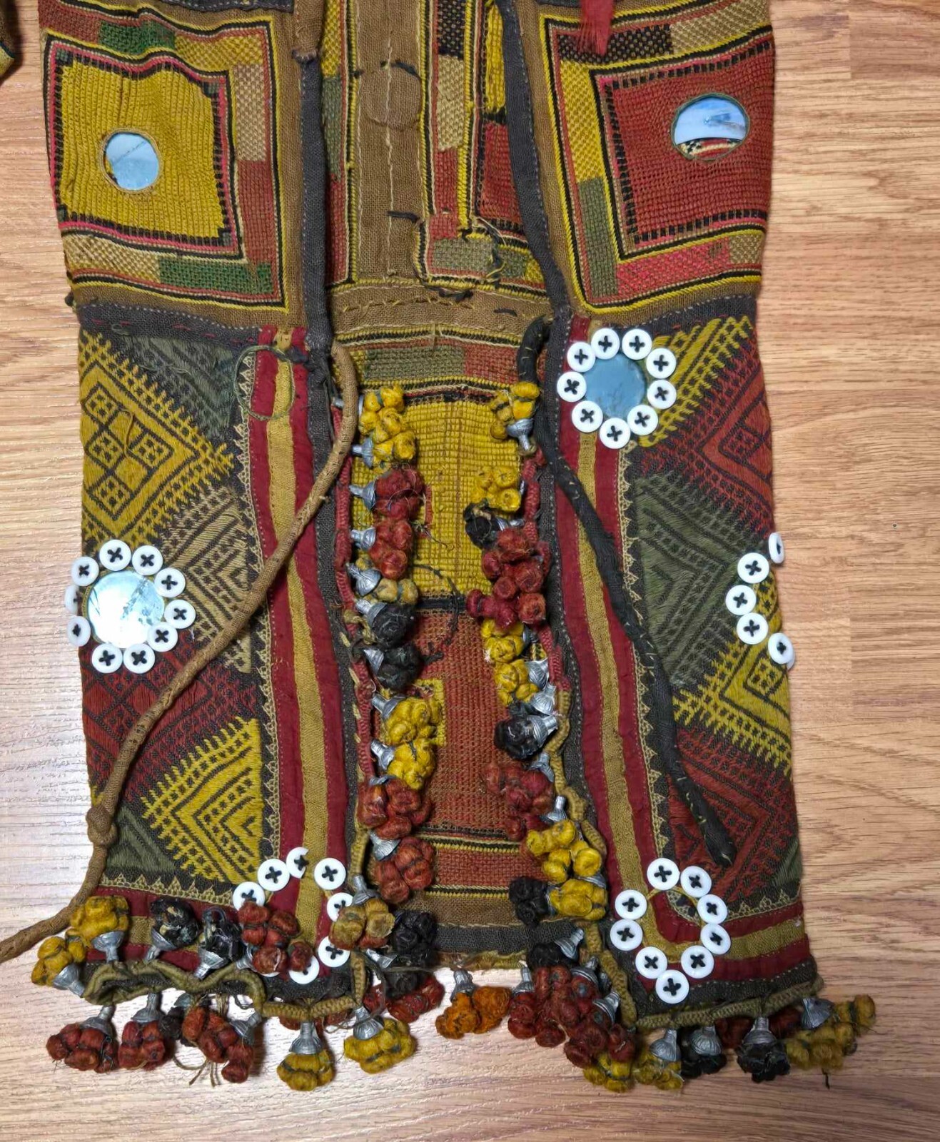 Vintage very fine Embroidered Choli or Kachali (a backless blouse)
