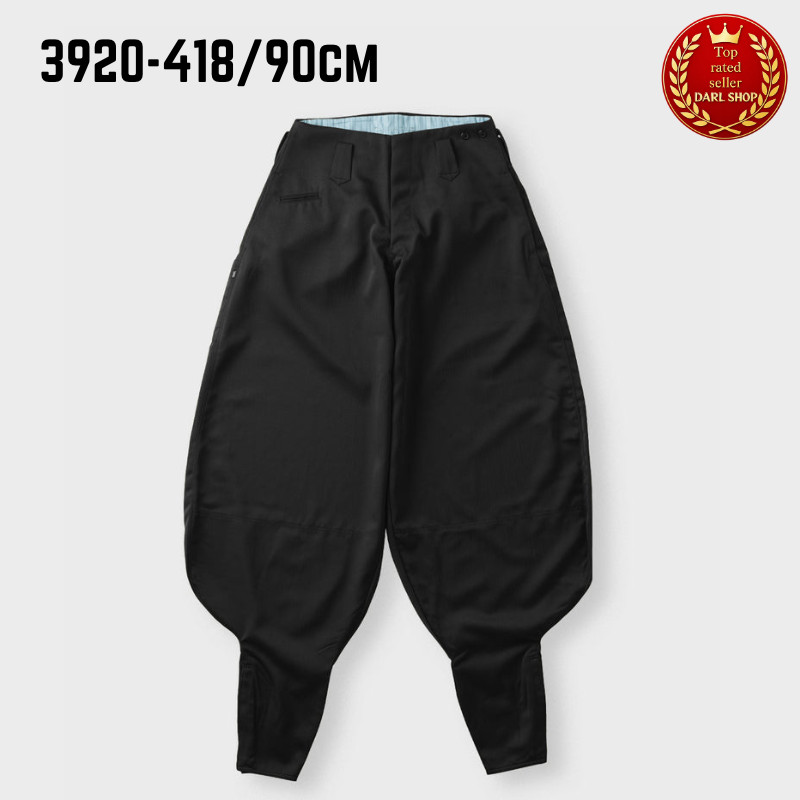 Toraichi Nikkapokka Black 90cm (35.4″) Japanese Tobi Men Work Pants 3920-418 F/S