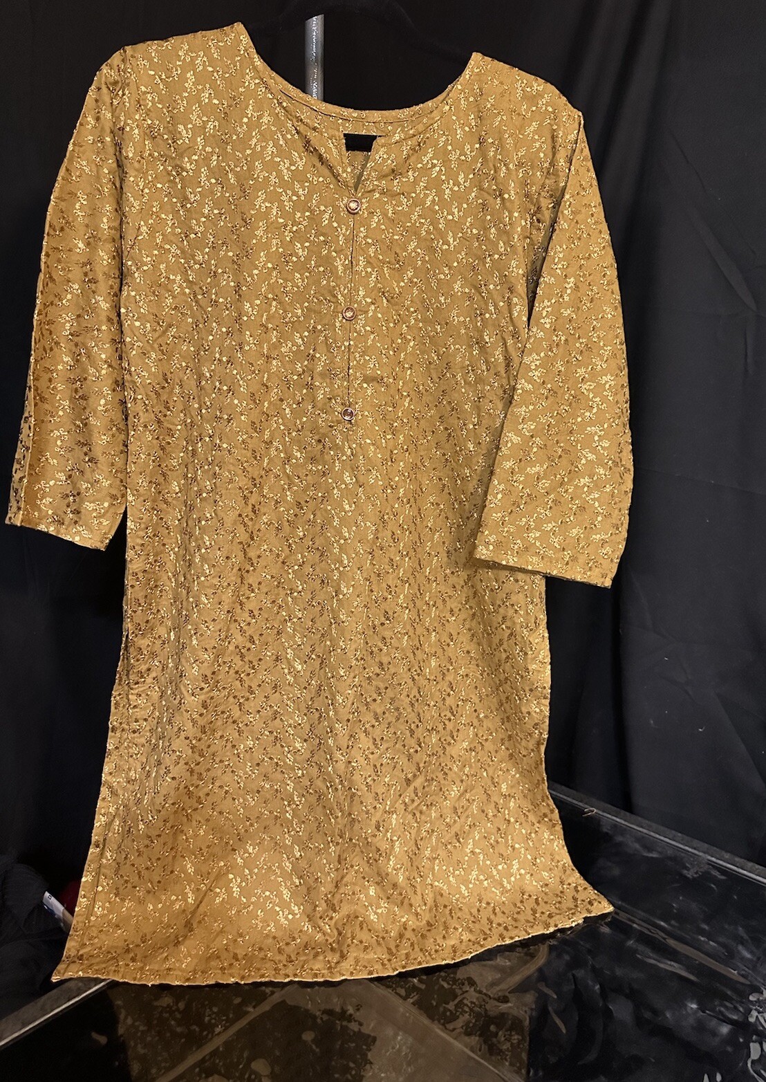 ‼️SALE‼️Beautiful Emb Cotton kurti – SMALL size only – $19
