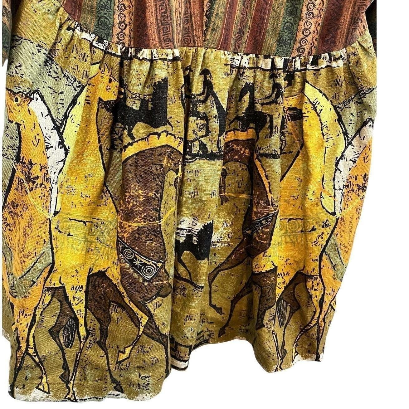 Regalia Medium Handmade Kimono Jacket Boho Art To Wear Lagenlook Africa Tribal