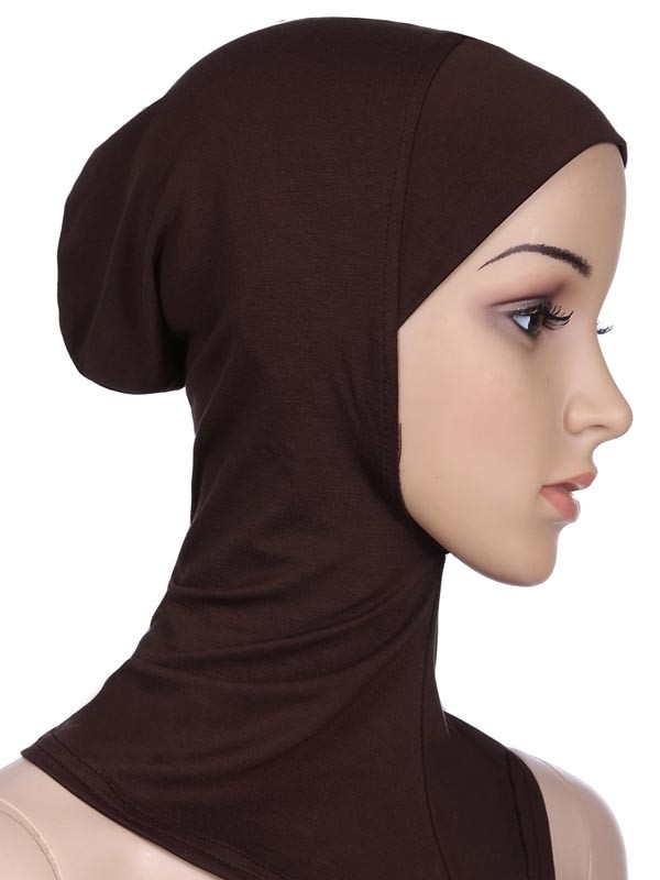 Women Ninja Head Cover Bonnet Hat Underscarf Muslim Lady Hijab Cap Scarf Hats