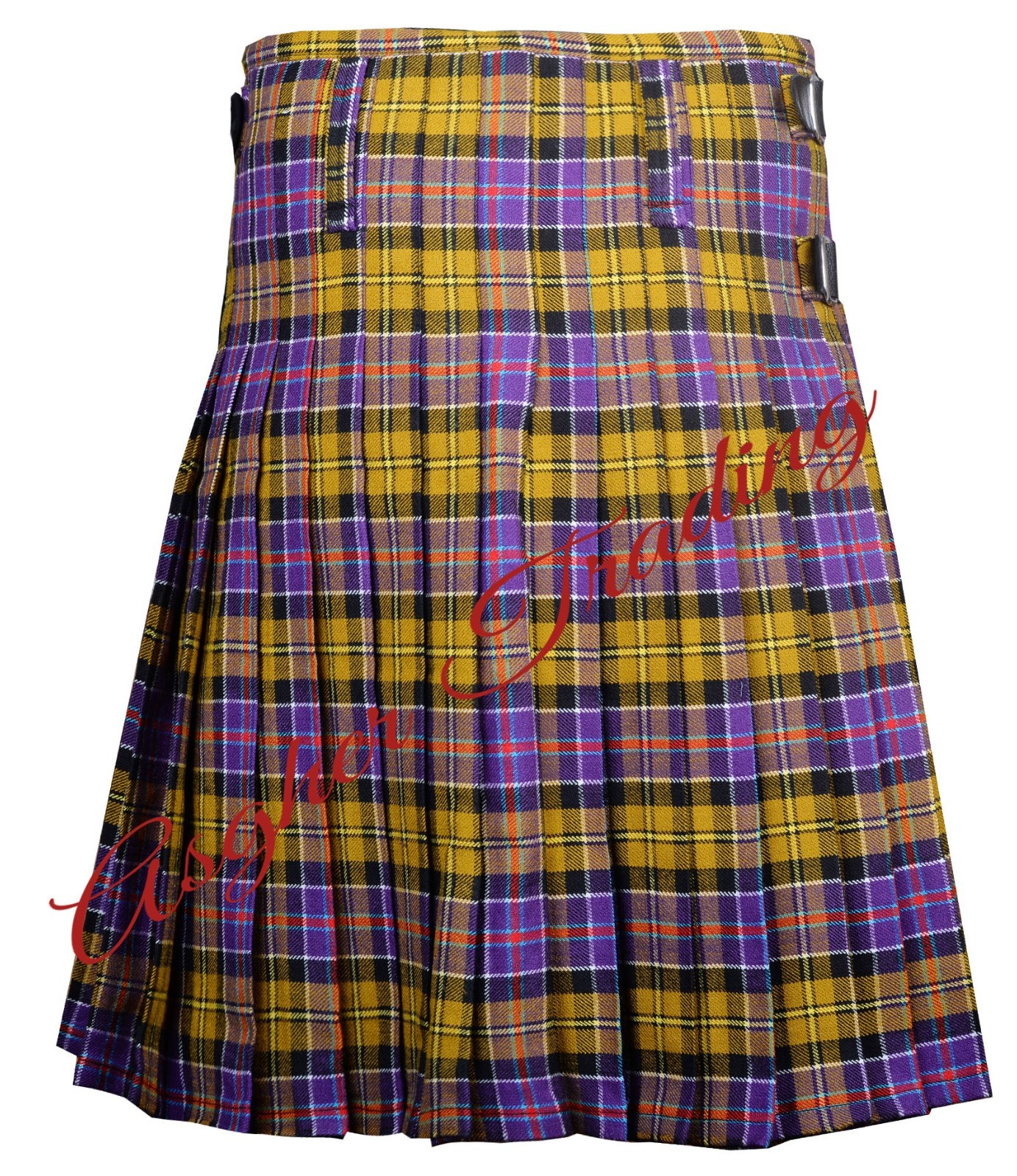 Culloden Ancient Tartan 8 Yard Kilt, 16Oz Tartan Traditional kilts & Custom Size
