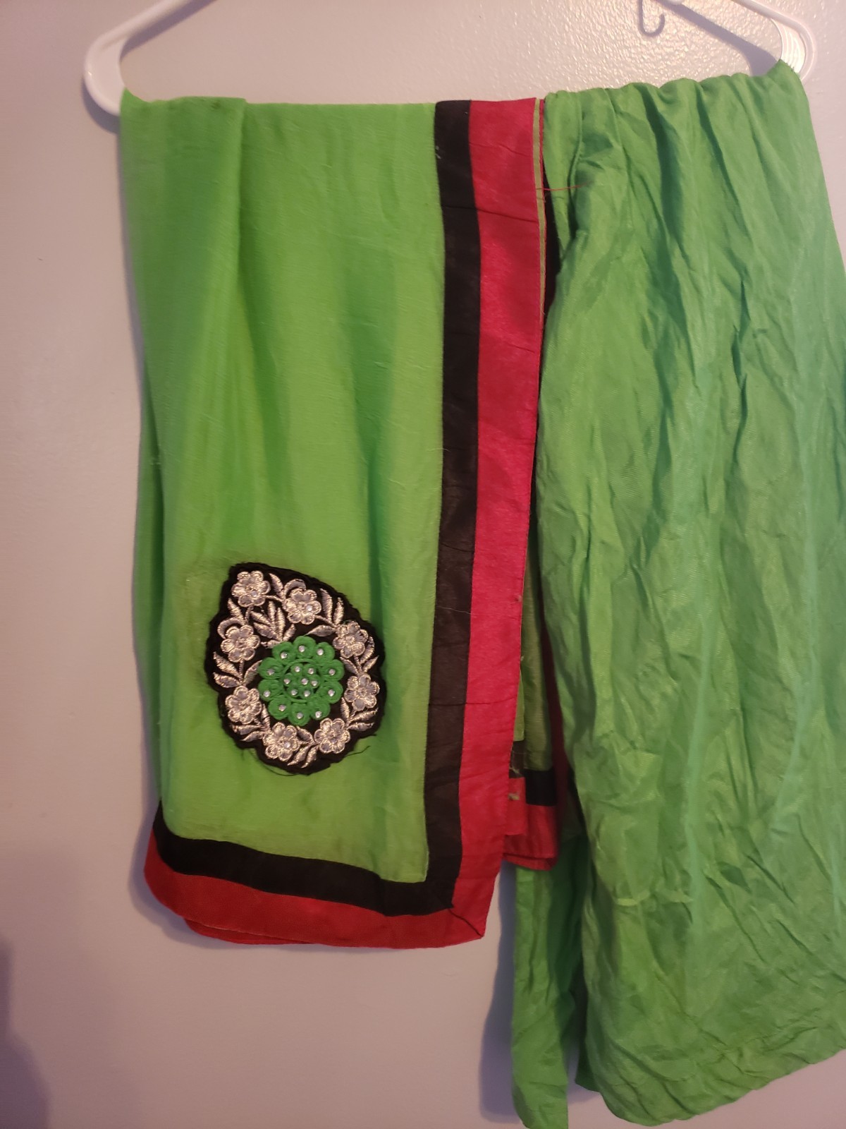 Green Georgette Indian Salwar Kameez Party Wear