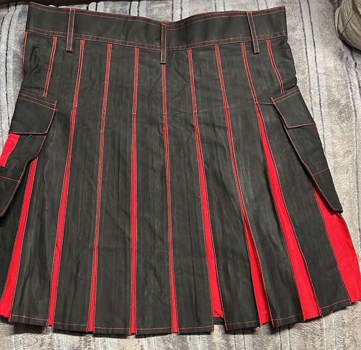 Fashion Utility Kilt (waist 44” Length 25”)