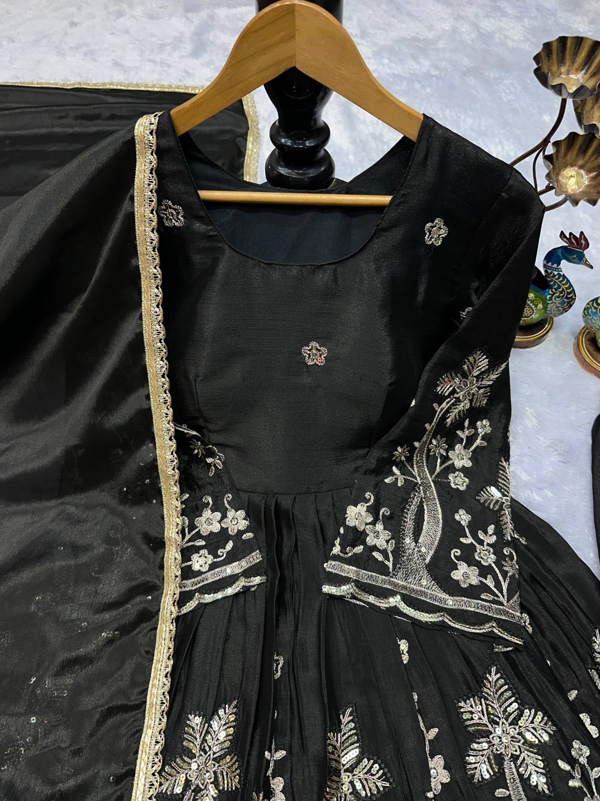 Designer Indian Pakistani top plazzo Bollywood Dress Party Wear Suit wedding