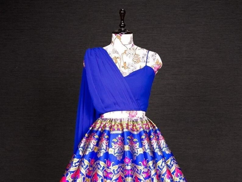 BRIDAL DESIGNER BOLLYWOOD WEDDING INDIAN WOMEN LENGHA PARTY WEAR LEHENGA CHOLI