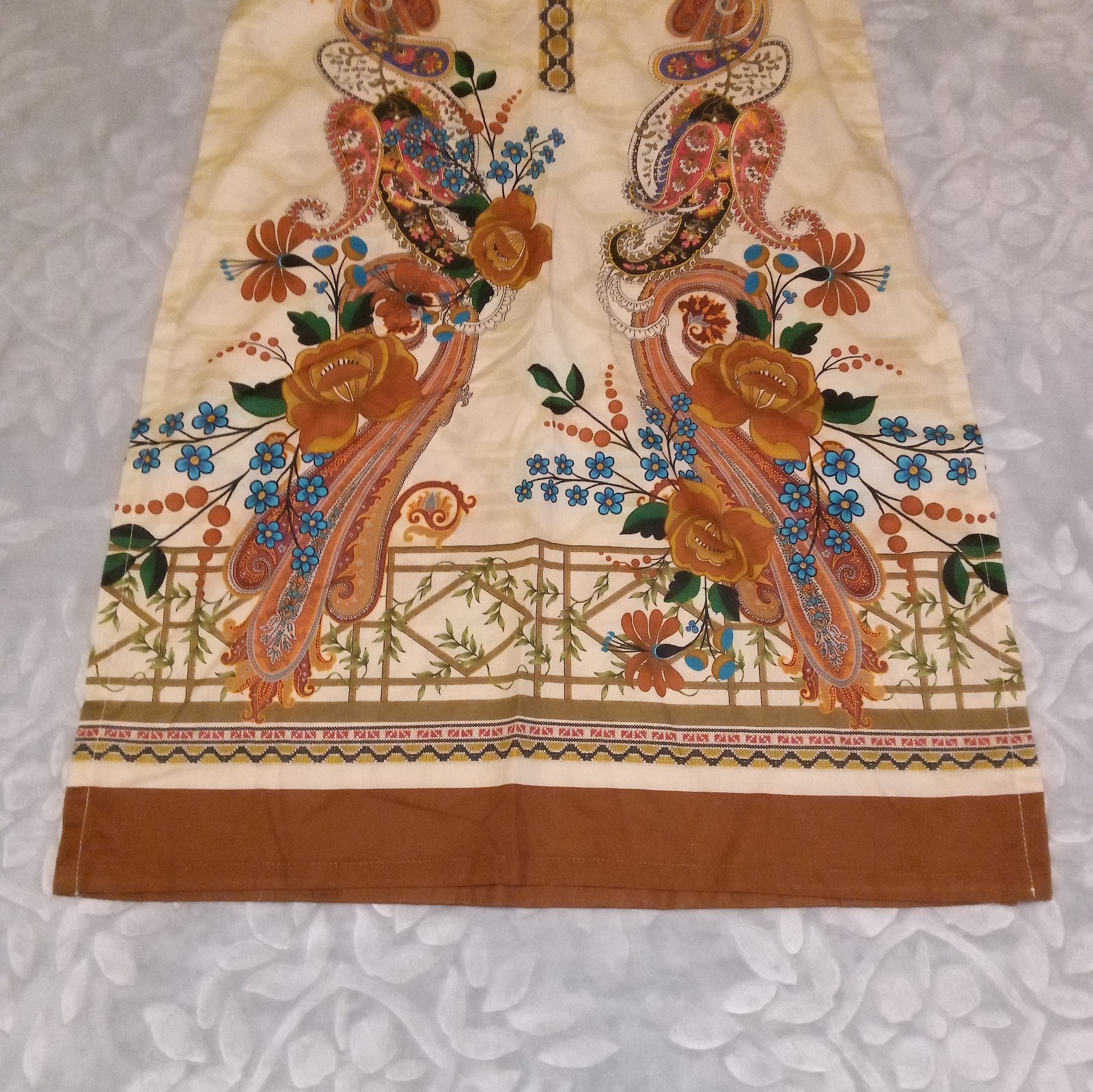 Gul Ahmed Ideas pret Kurta Size Small, Light Weight, Durable. Colorful Browns