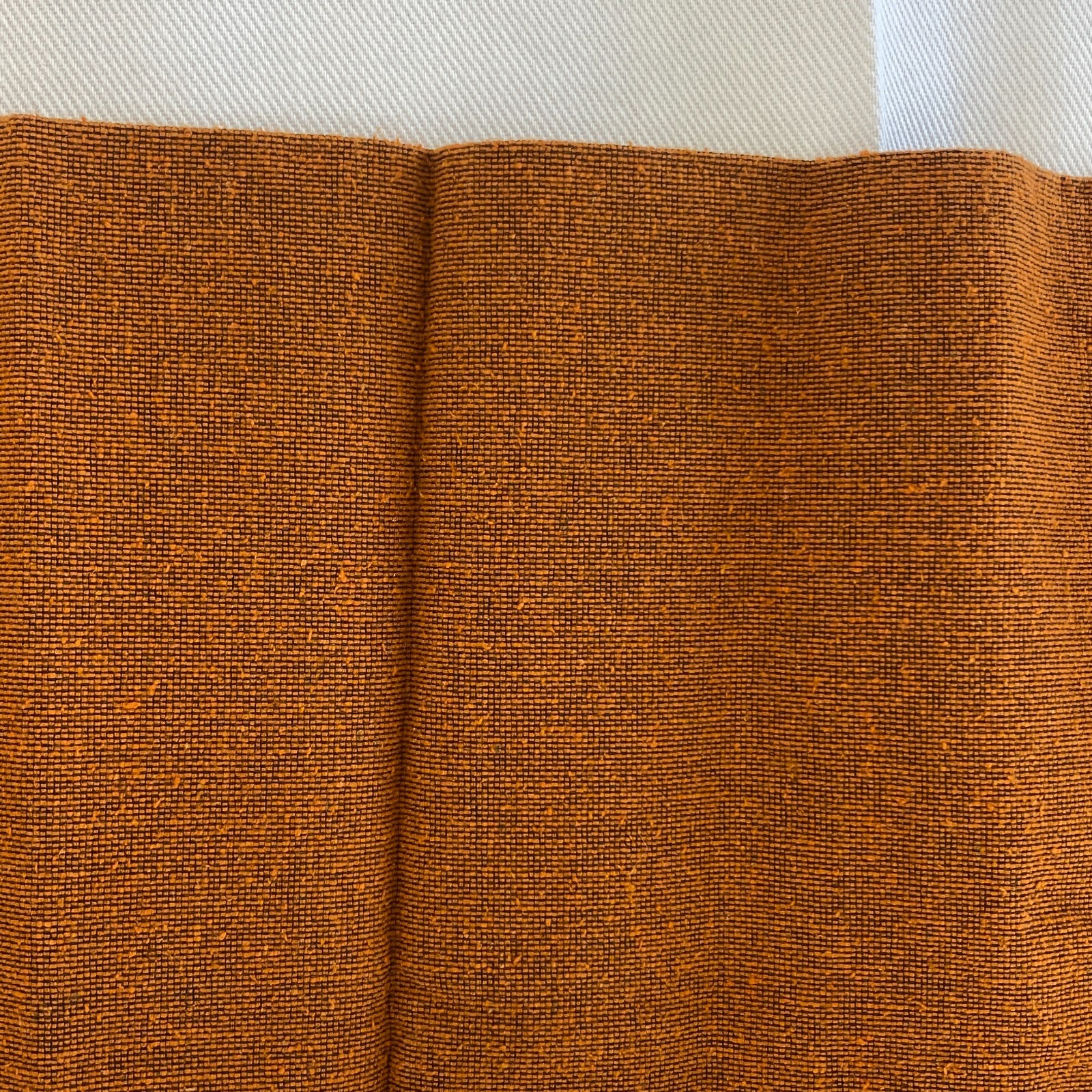 Japanese Vintage Kimono Nagoya Obi Cotton Brown Traditional Authentic 130 x11 in