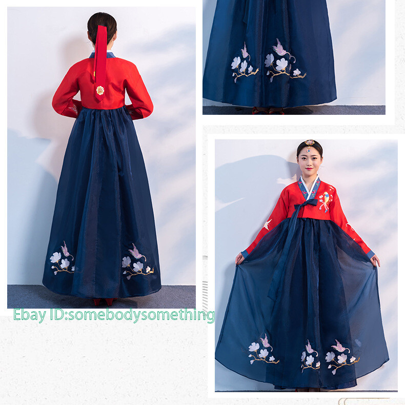Women Hanbok Dress Korean Traditional Hanbok Hanbok National Costumes Vintage