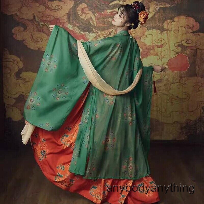 Oriental Costume Tang Dynasty Modern Hanfu Women Chinese Traditional Stage Dance