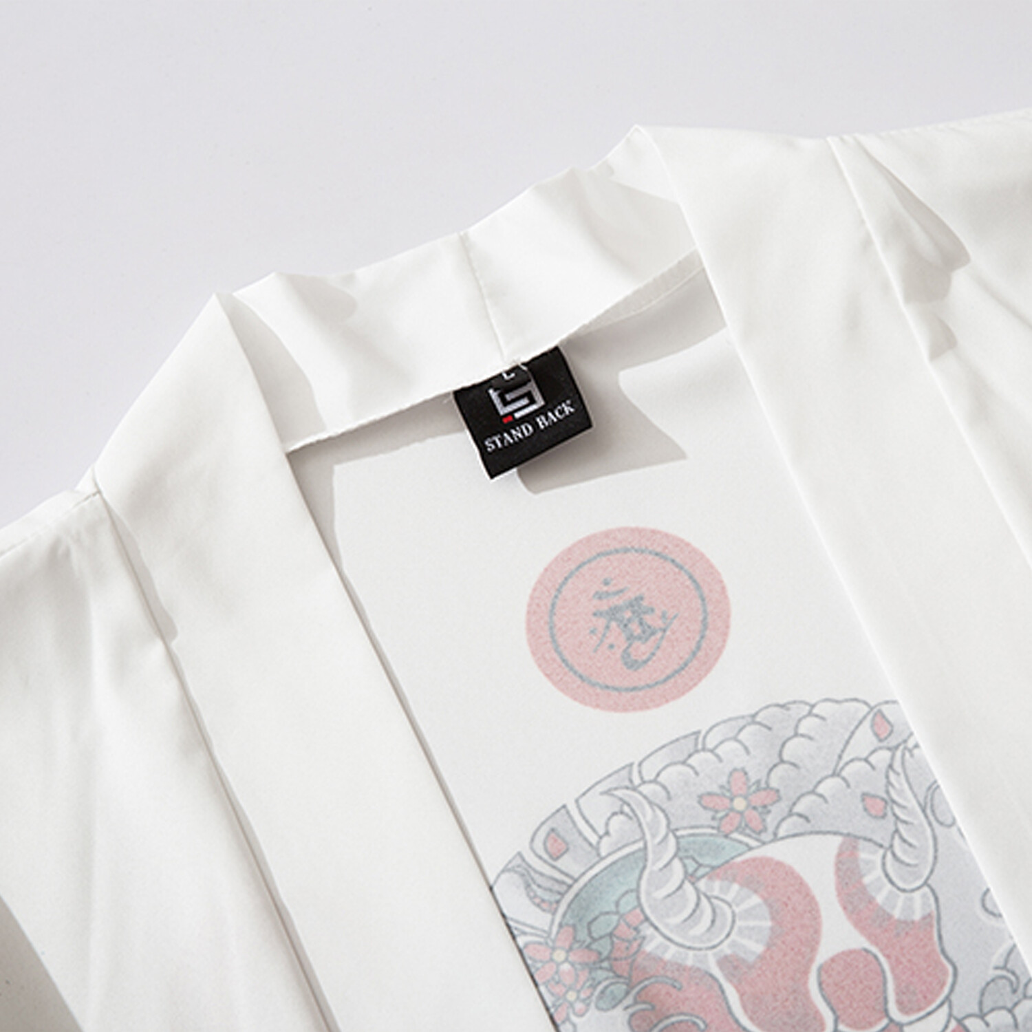 MFCT Men’s Ukiyo-e Demon Graphic Lightweight Harajuku Kimono Cardigan