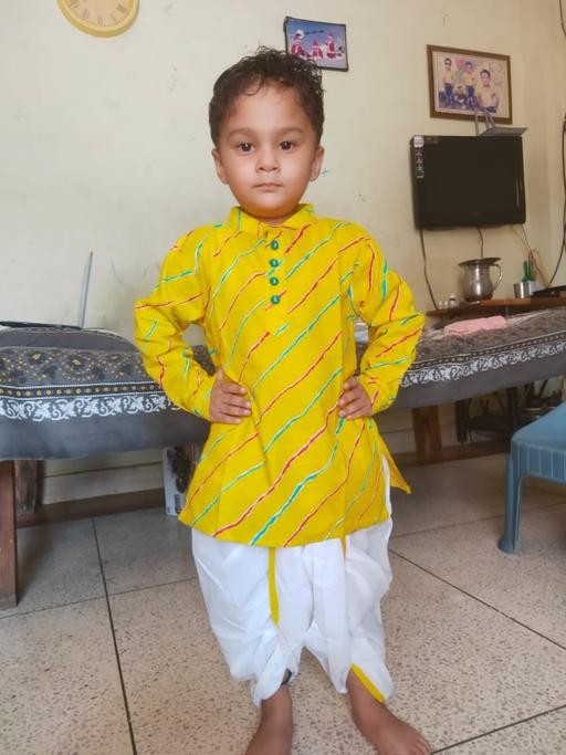 Kids kurta set for boys | cotton kurta set | festive wear Cotton Dhoti Set