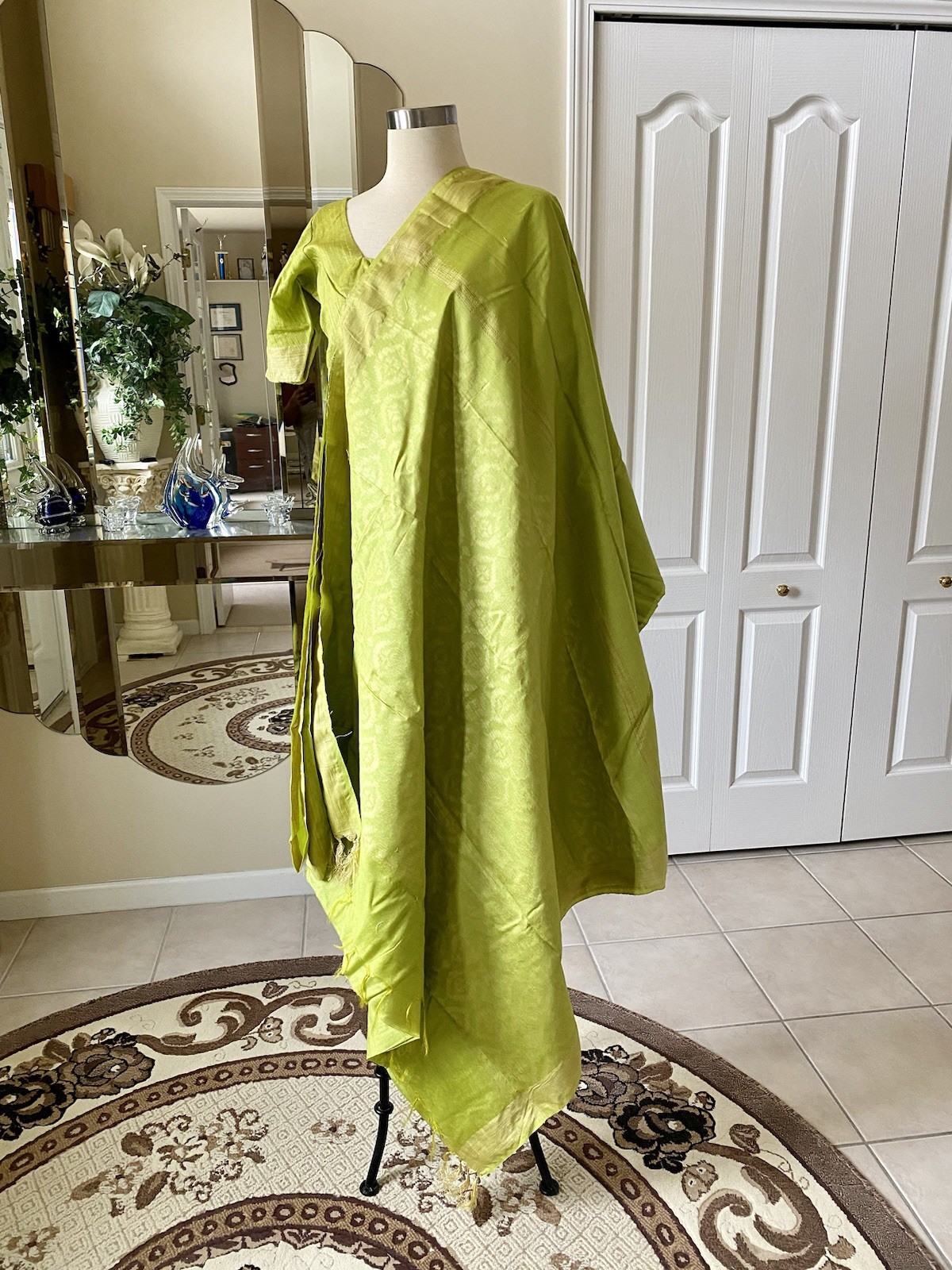 Sari Saree Stitched Blouse Crop Top New