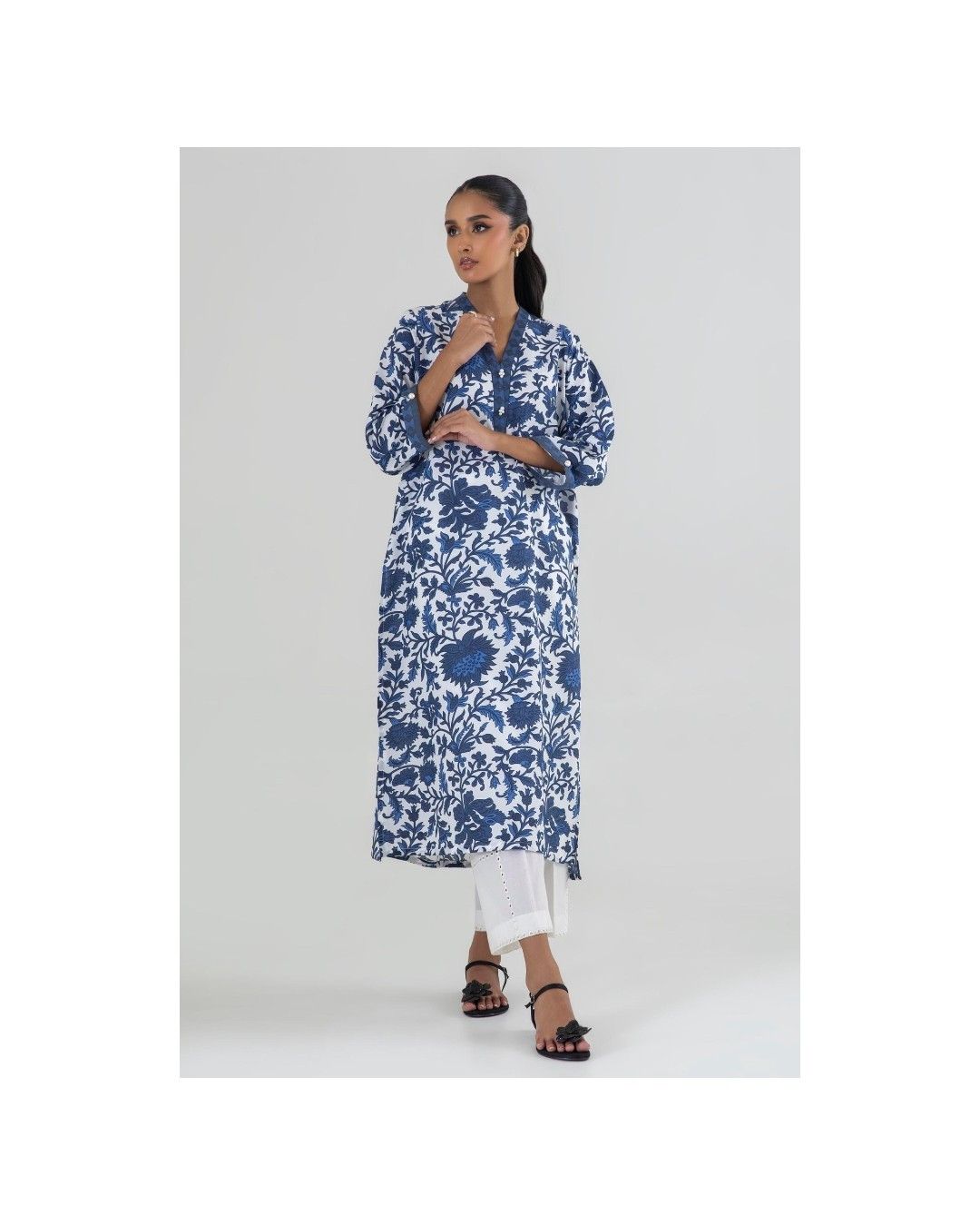 *NEW* Sana Safinaz Women’s Kurta/Kurti Floral, X-Small