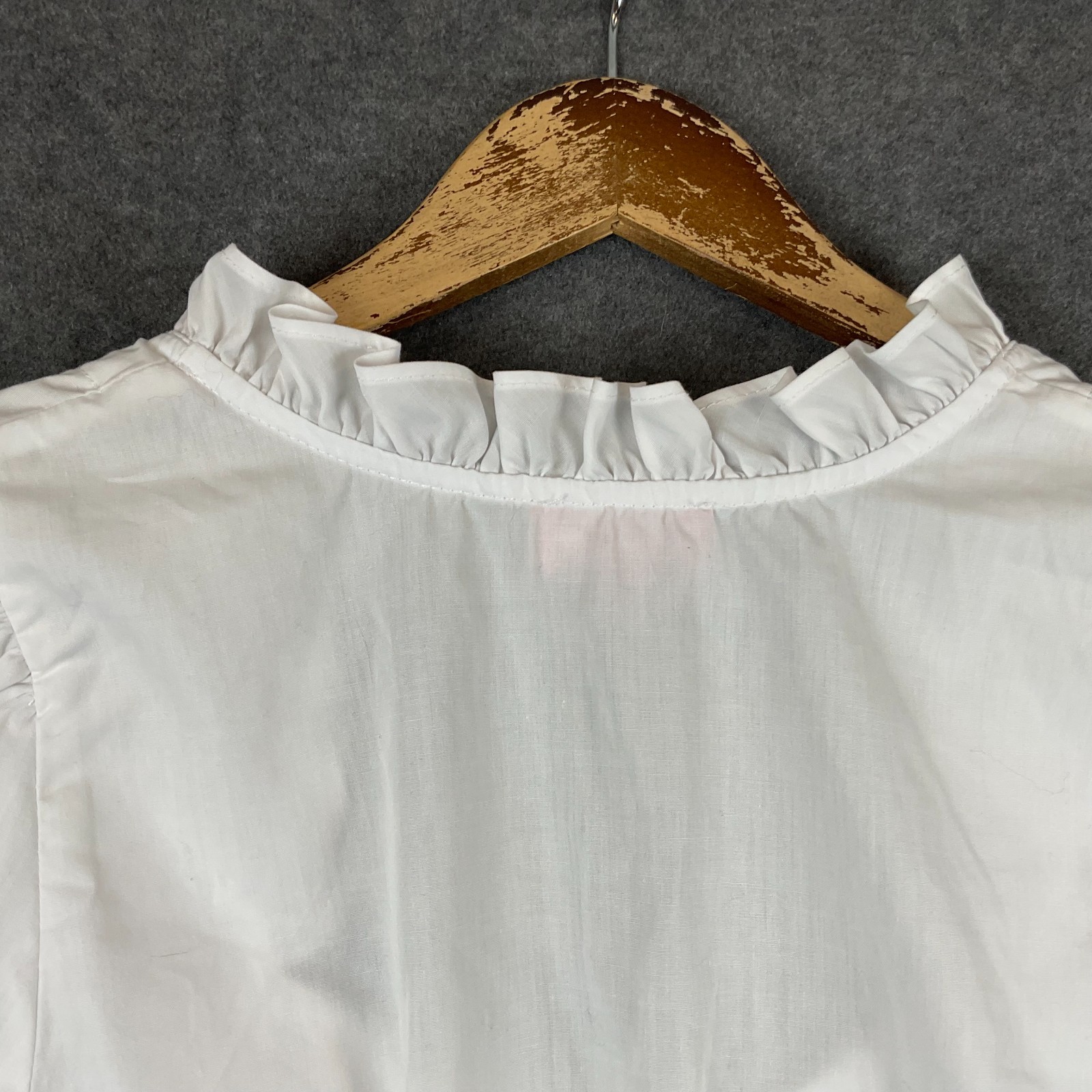Dirndl Blouse Germany Bavarian Top Trachten Octoberfest Folk Festival Size 40 /M