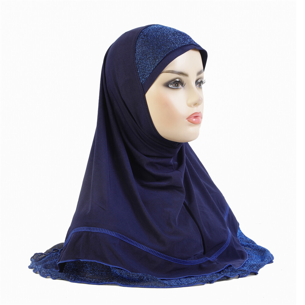 One Piece Women Amira Hijab Scarf Headscarf Wrap Muslim Shawls Islamic Cover New