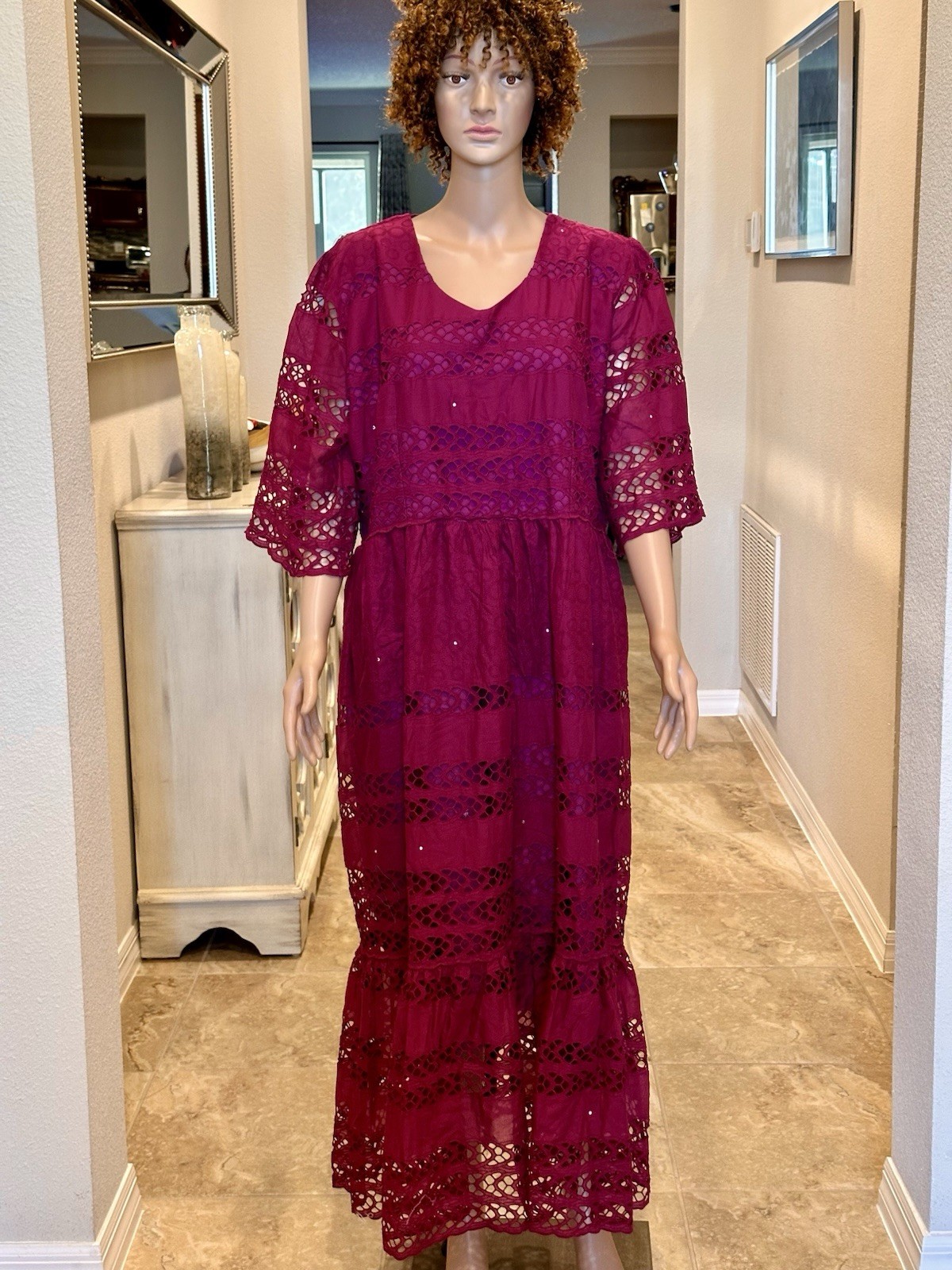 Women’s African Embroidered Dress