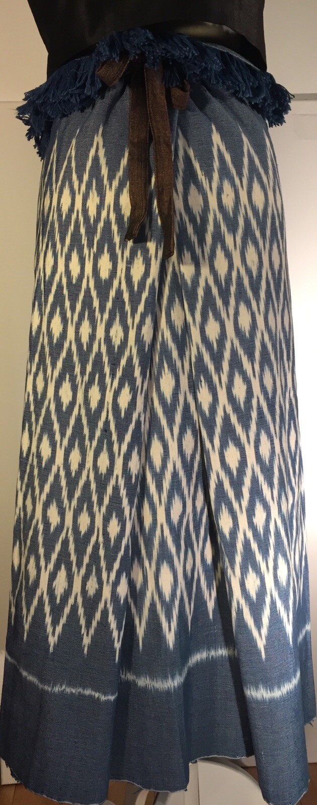 Thai traditional pattern woven sarong, Thai wrap sarong, Thai wrap skirt
