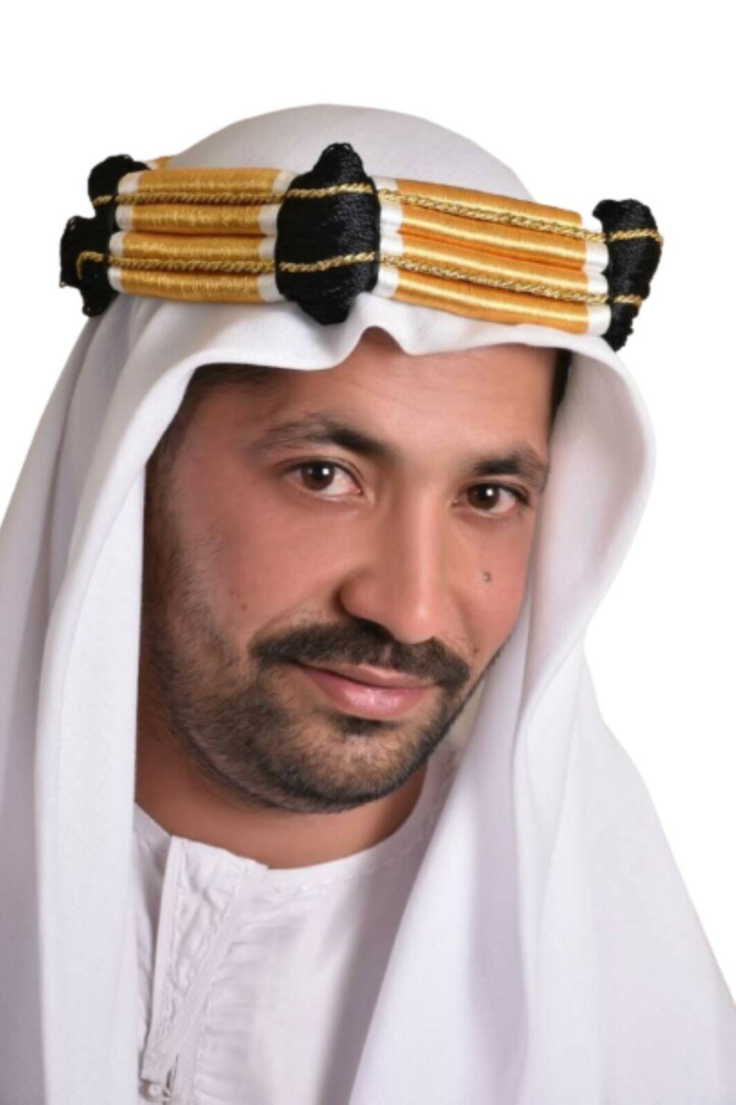 Oqal Igal Agal Eqal Egal Arabian Headwear Shemag Saudi Headband Black Scarf Cord