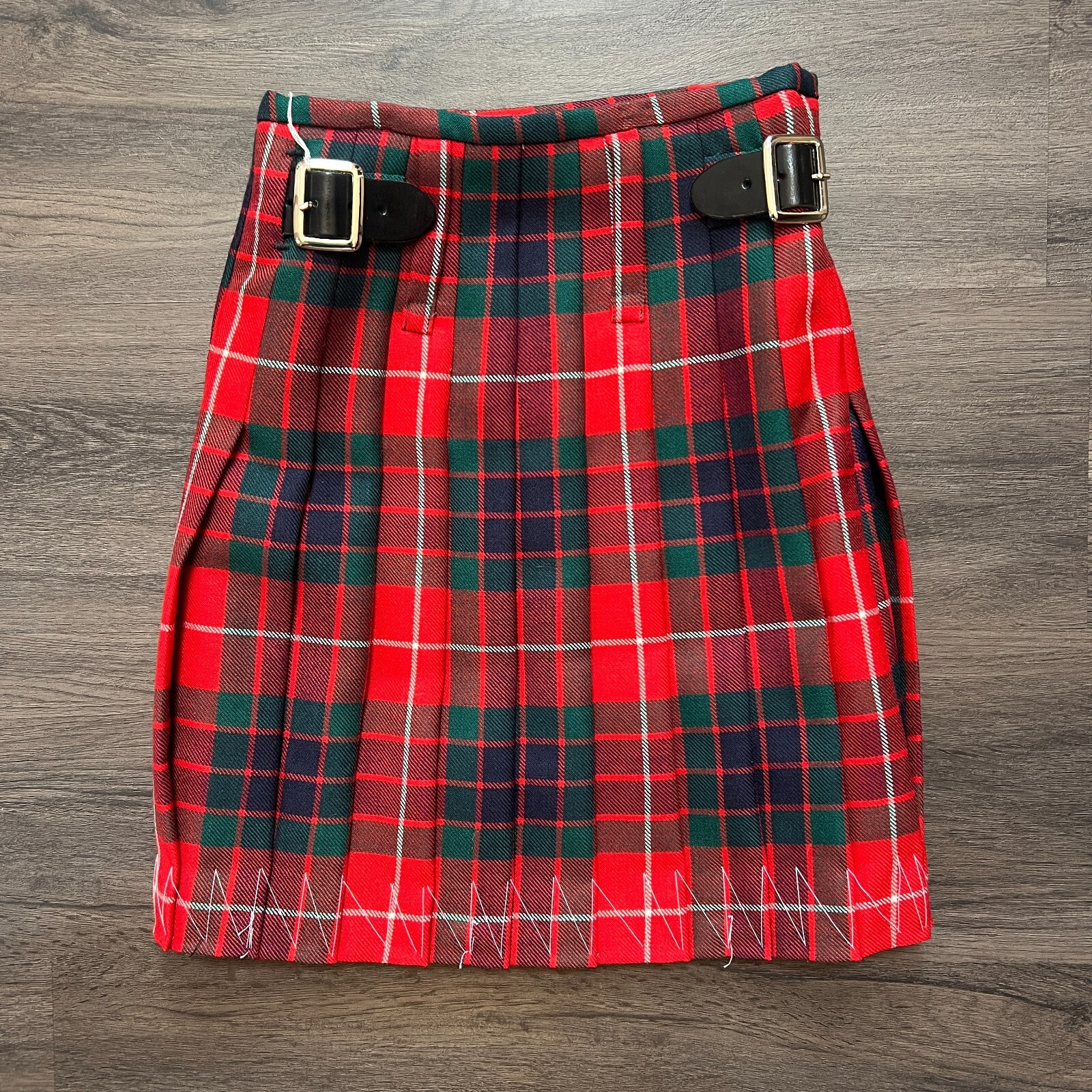 Traditional Scottish Kilt 100% Worsted Wool Fraser Red Child approx. Age 6-7 yrs