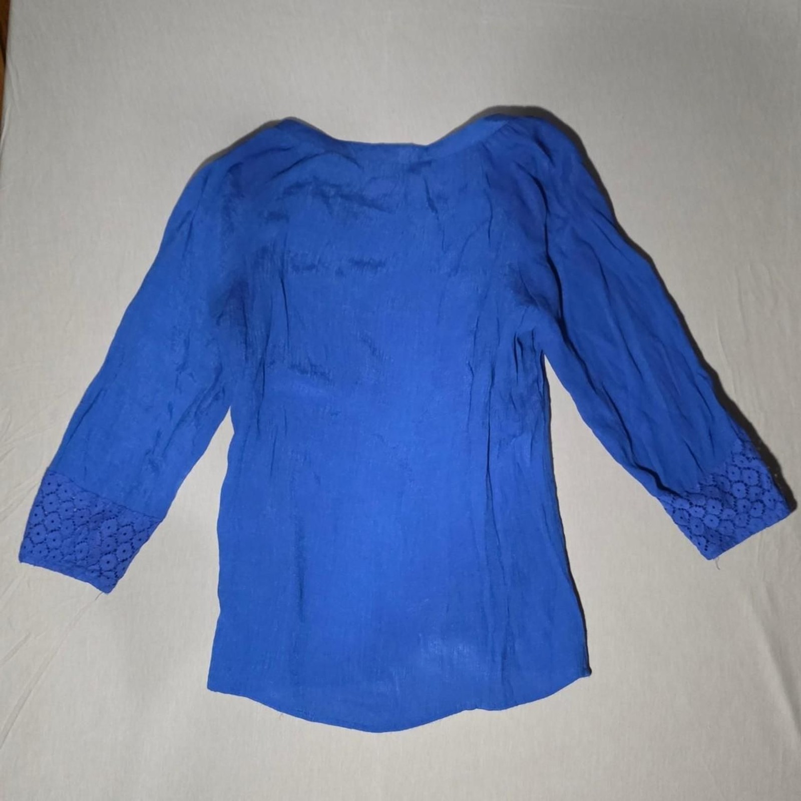 Zac & Rachel women’s 3/4 sleeve scoop blouse size small