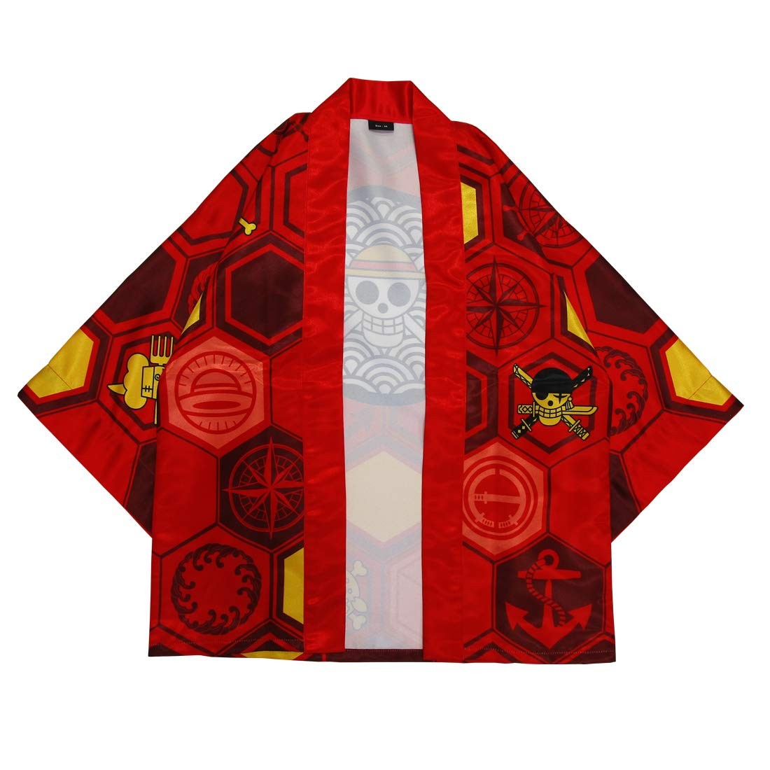 ONE PIECE 20th Anniversary Happi Festival Coat Anime Limited Edition Size M Red